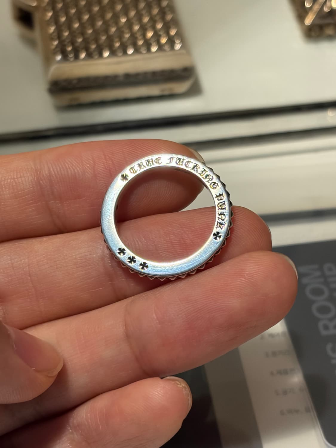 [US8] 크롬하츠 TFP 베이비펑크링  상품이미지5