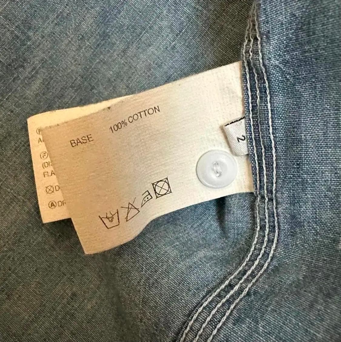 언유즈드 데미지 데님 셔츠 2 상품이미지8