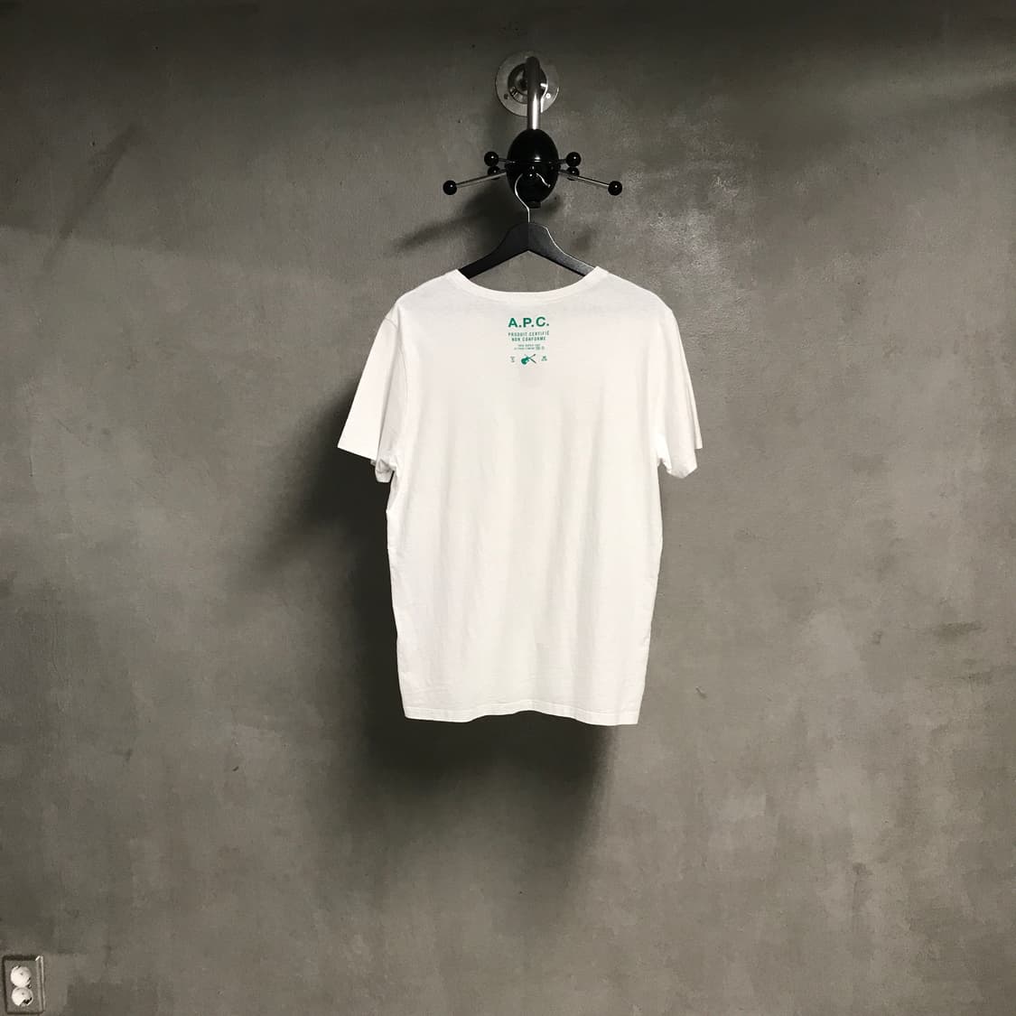 APC 아페쎄 반팔 티셔츠 화이트 L 상품이미지7