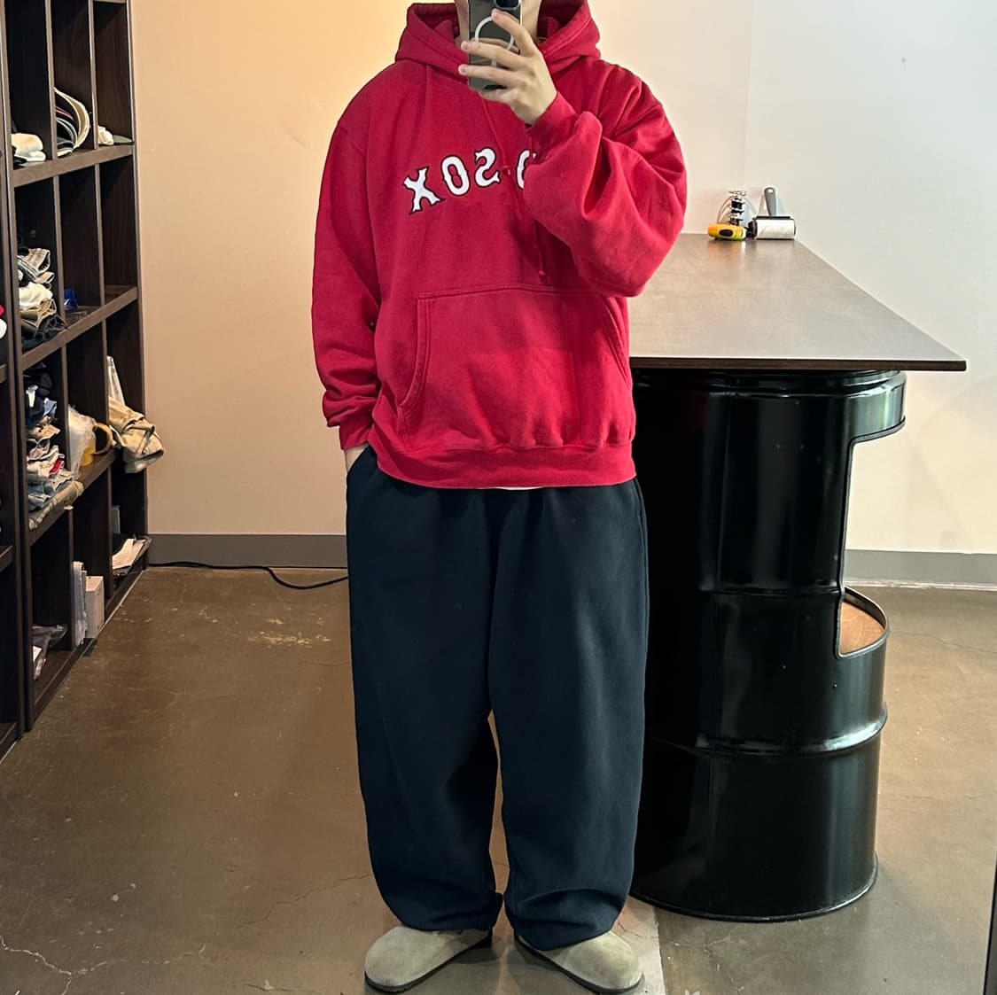 00s 나이키 레드삭스 후디 상품이미지5