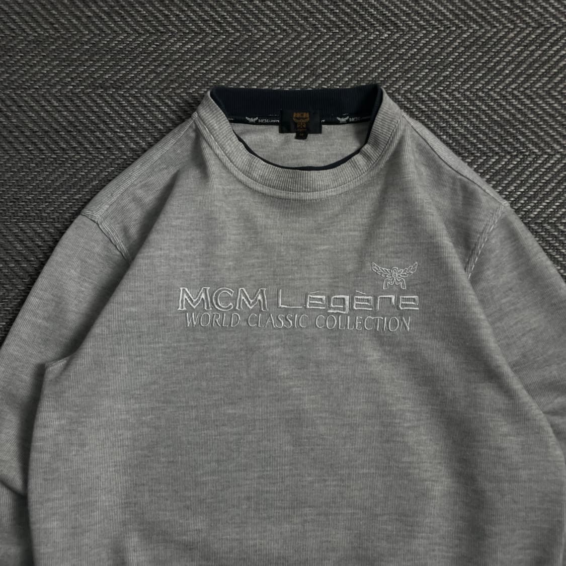 90s MCM 빅로고 아카이브 맨투맨 o 3952 상품이미지4