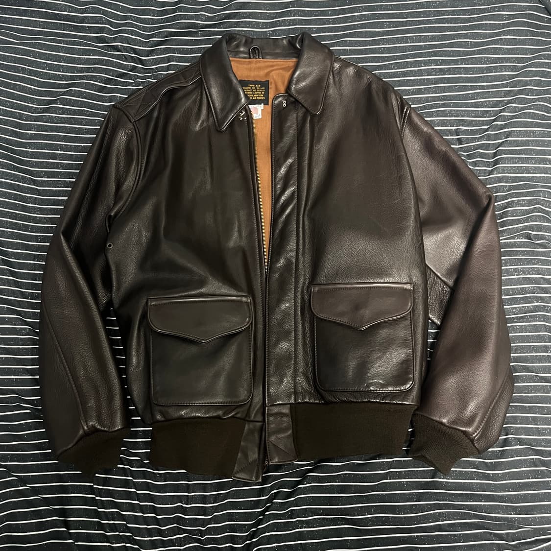 90s USA 아비렉스 A-2/a2 자켓 42 상품이미지1