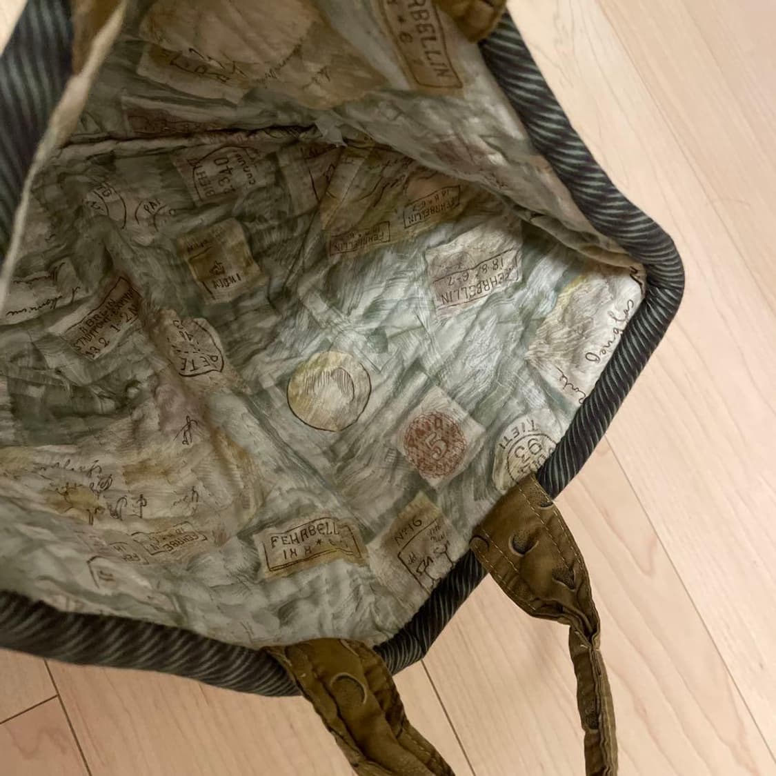 90s 빈티지 패치워크 토트백 가방 상품이미지3