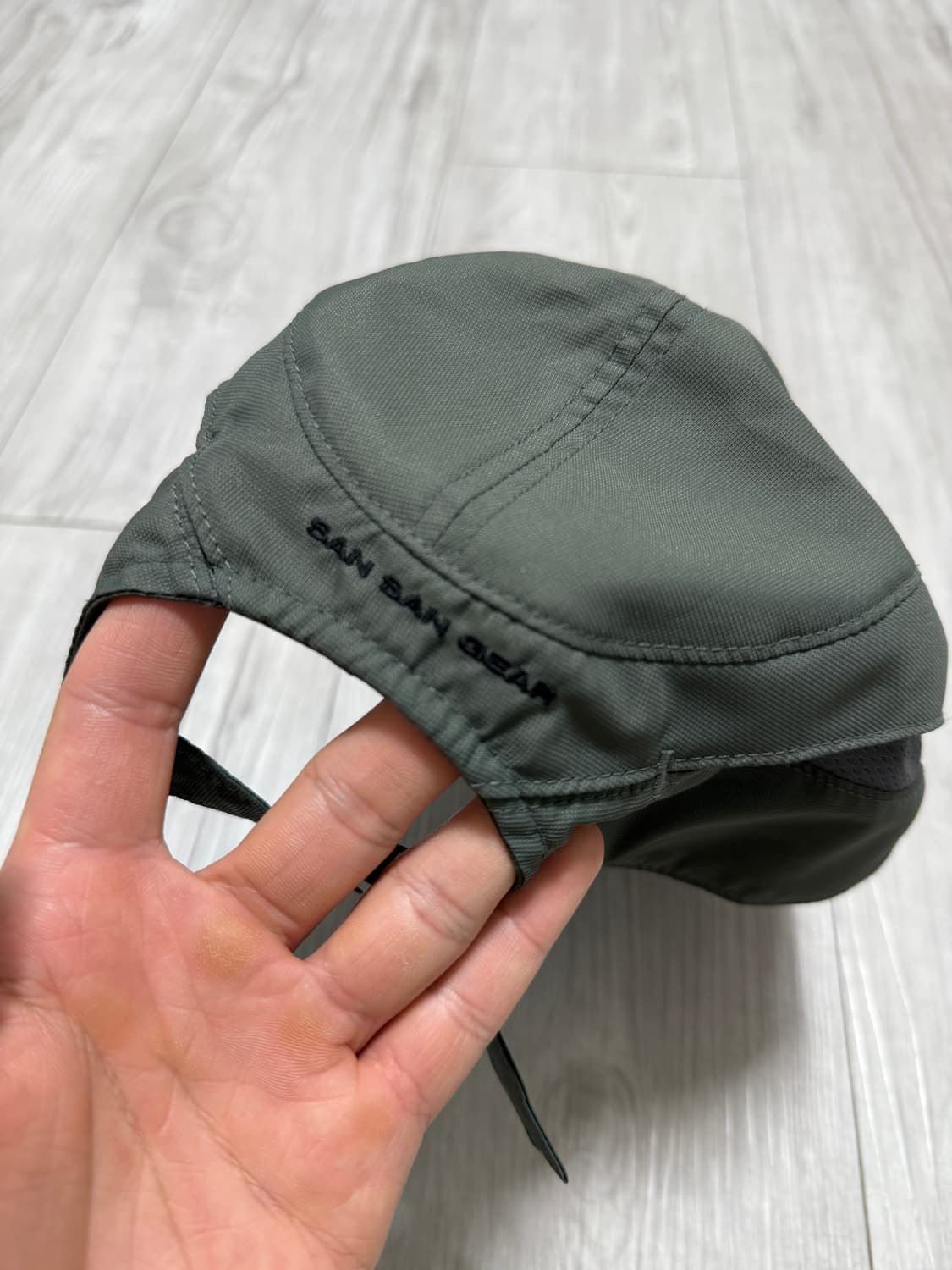 [F] 산산기어 기어 윙 캡 머드 카키 gear wing cap 상품이미지4