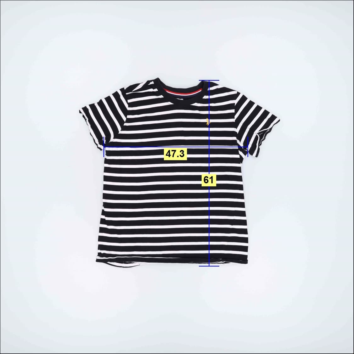 M US폴로 스트라이프 반팔 0409H1 상품이미지5