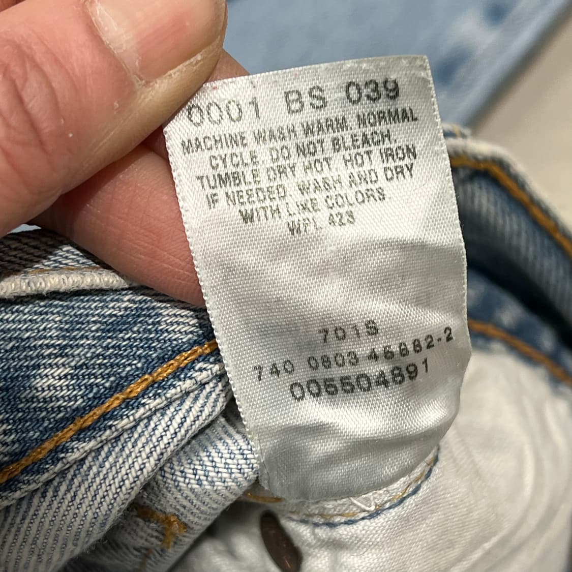 리바이스 550 데님팬츠 s09382 상품이미지9