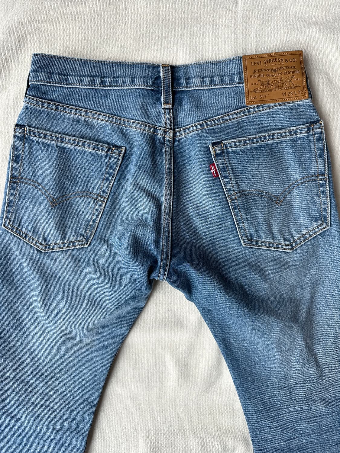 리바이스 517 부츠컷 데님팬츠 연청 28 상품이미지6