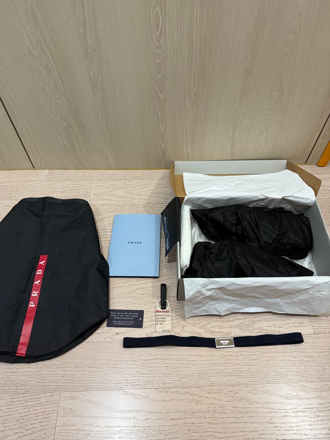 프라다 아메리카컵 OG / 블랙 / 270 상품이미지2