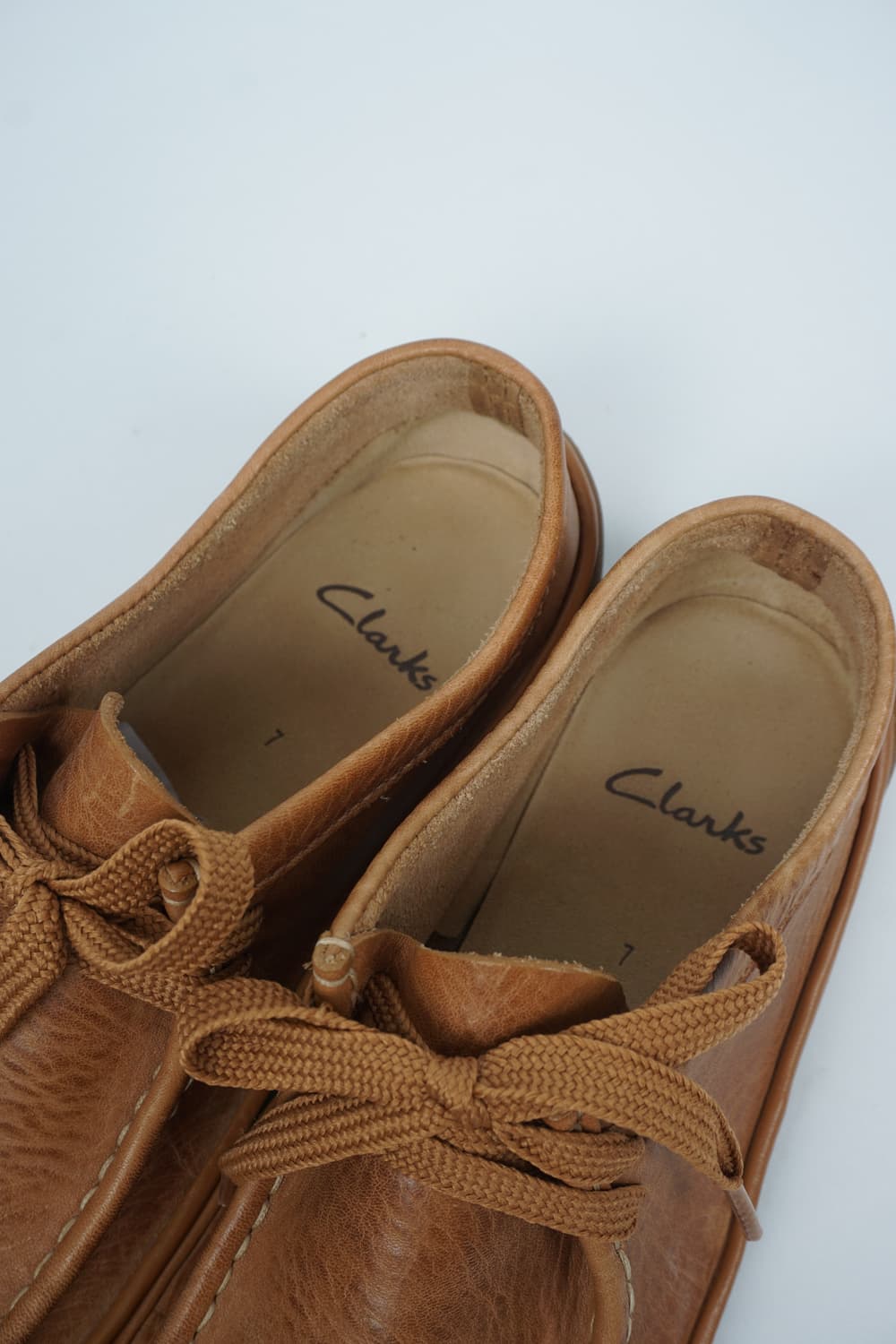CLARKS leather moccasins (255mm) 상품이미지4