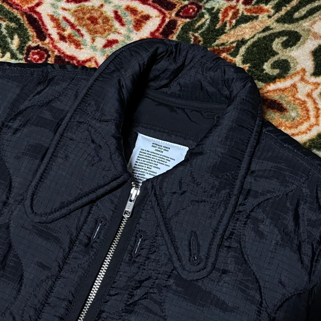 Orleans store Rework Quilting Jacket (M) 상품이미지2