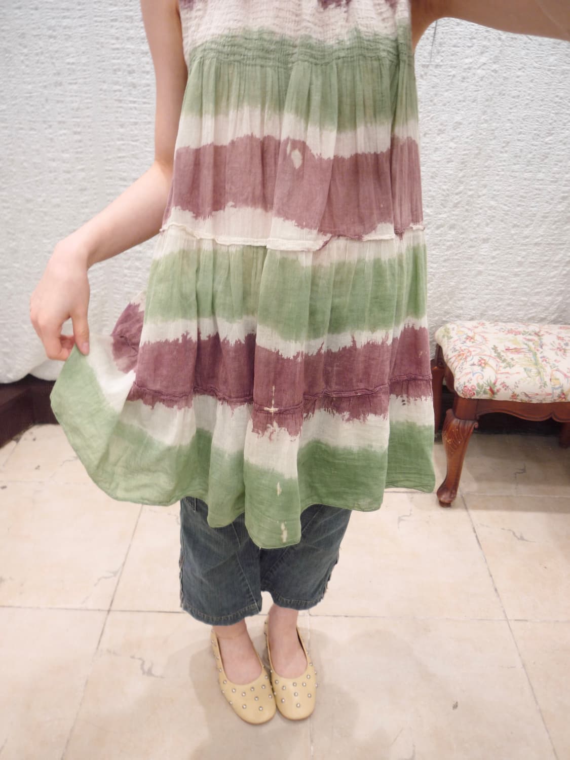 color wave long sleeveless 상품이미지1