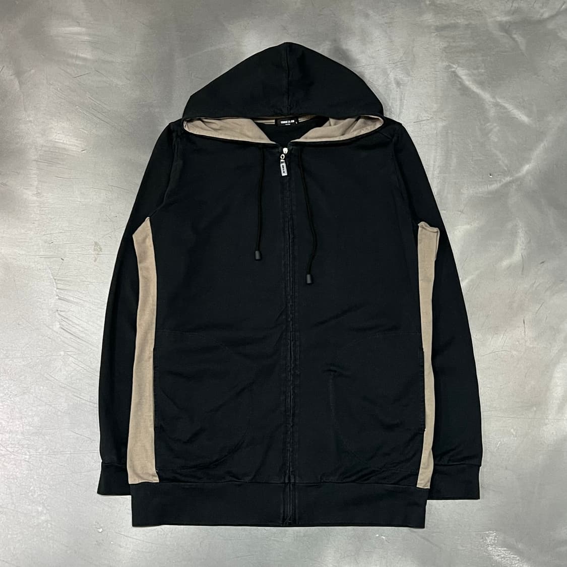  꼼사이즘 배색 후드 집업 y16287 상품이미지1