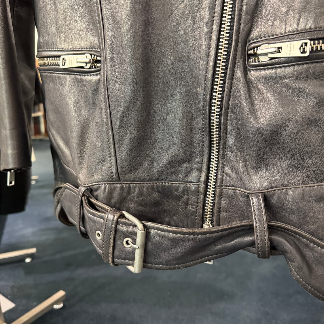 [3] 올세인츠 바이커 양가죽100% 라이더자켓  상품이미지6