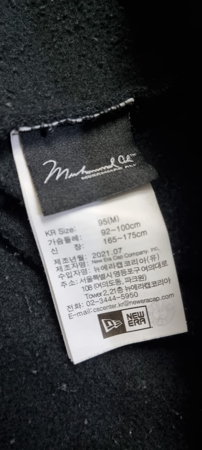 뉴에라 무하마드알리 기모 후드 M _ 남성 상품이미지10