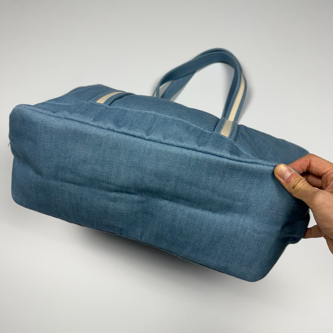 요시다포터 걸 데님 토트백 L 상품이미지5