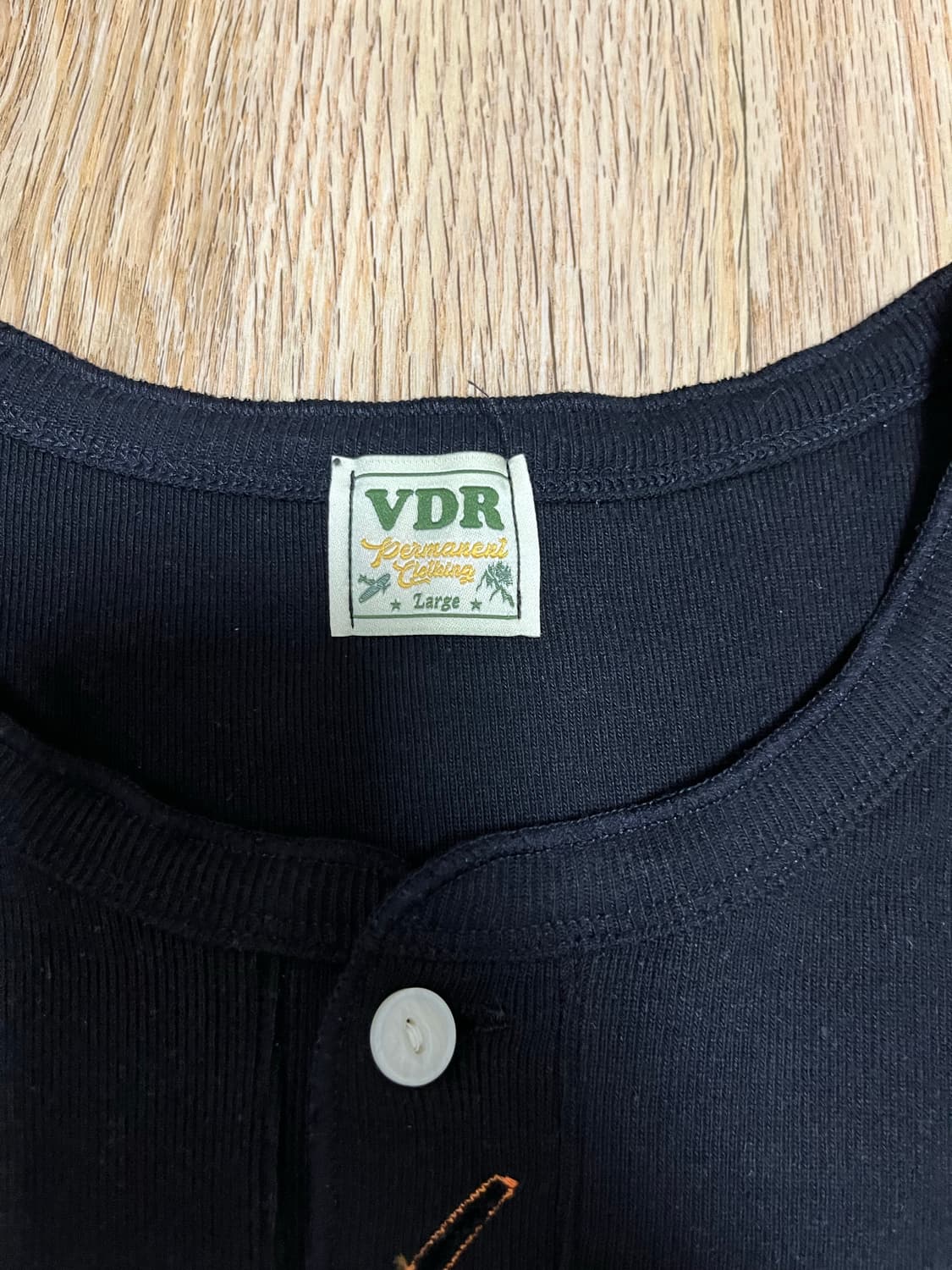 [새상품] VDR 바이커 헨리넥 블랙 상품이미지4