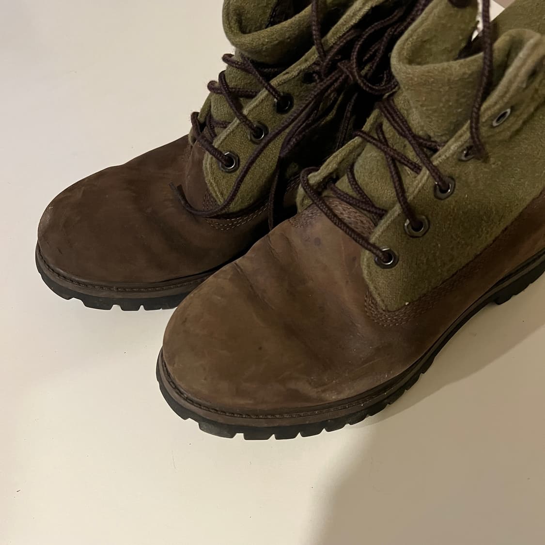 팀버랜드 롤탑 카키 브라운 상품이미지5