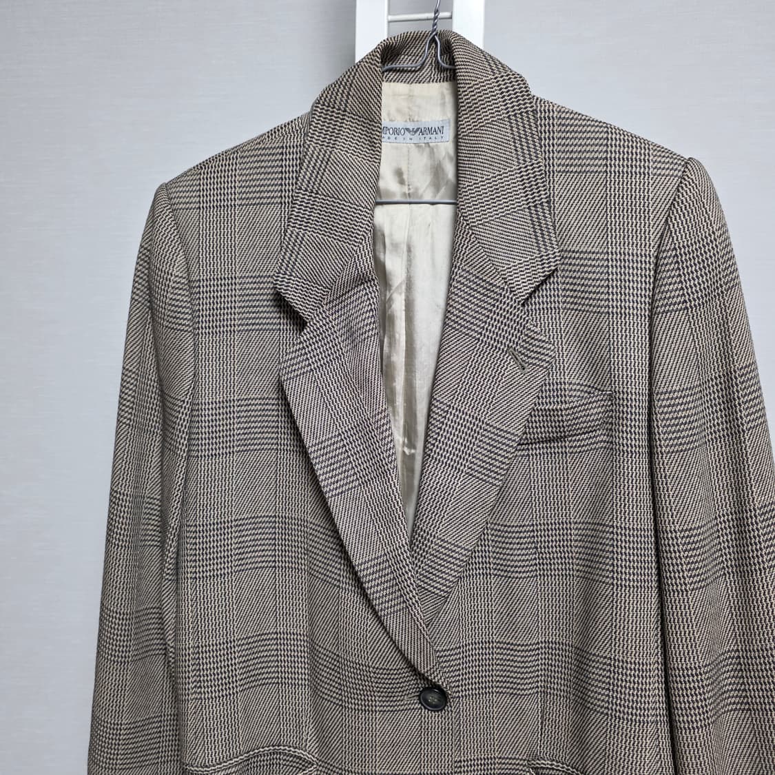엠포리오 알마니  체크 자켓 상품이미지2
