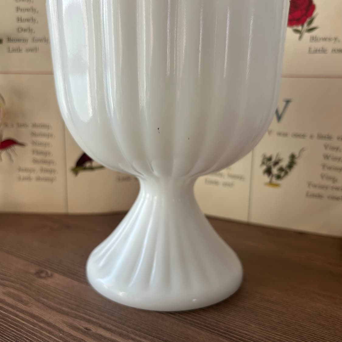 미국 빈티지 밀크글라스 화분 플랜터 상품이미지2