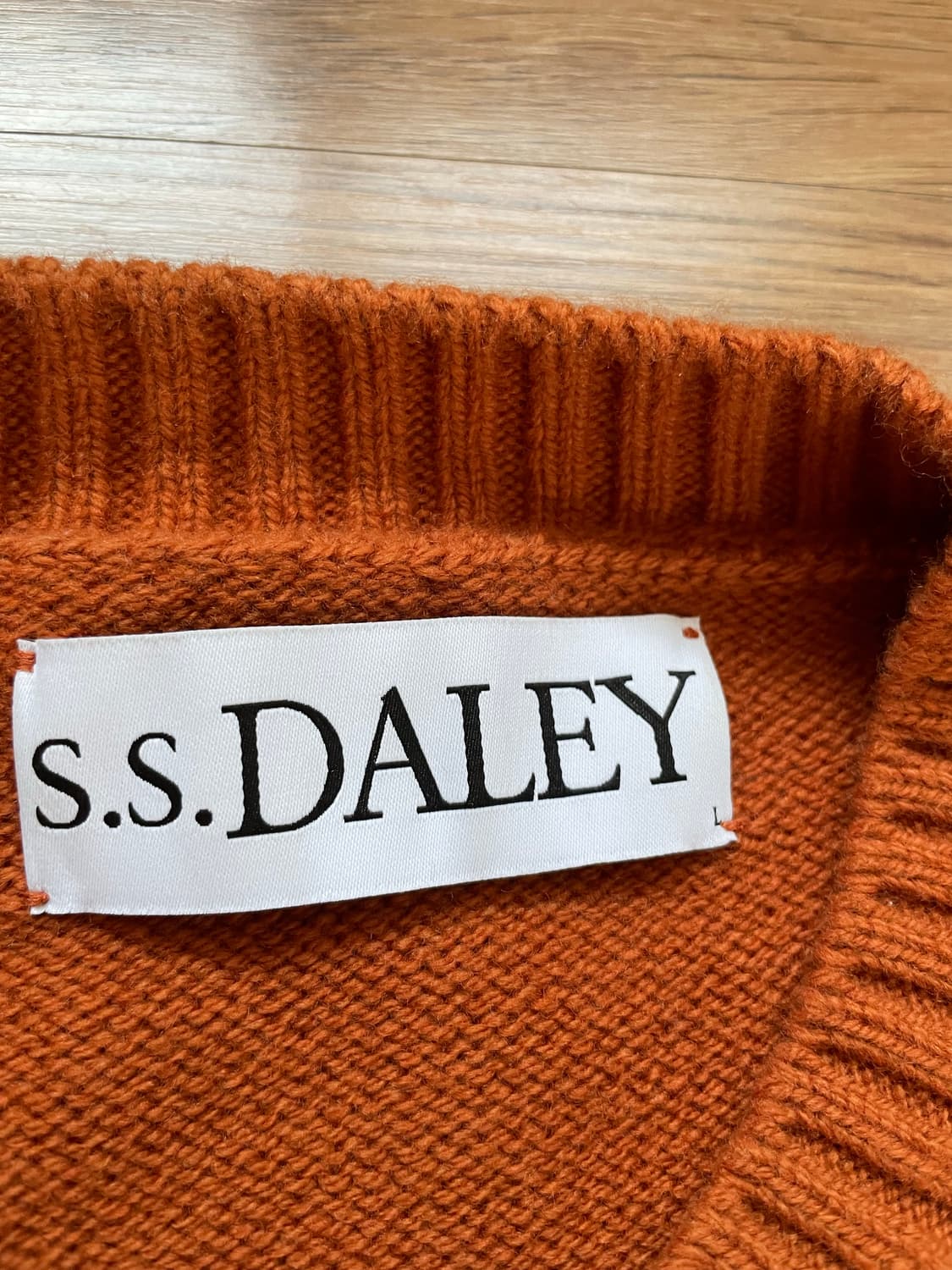 SS Daley 에스에스 달리 지디 코쿤 지드래곤 가디건 오렌지 L 상품이미지3