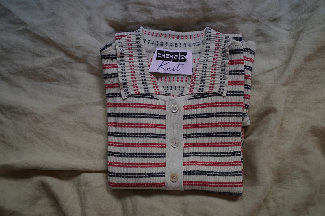 eenk 잉크 리브드 니트 세트 상품이미지1