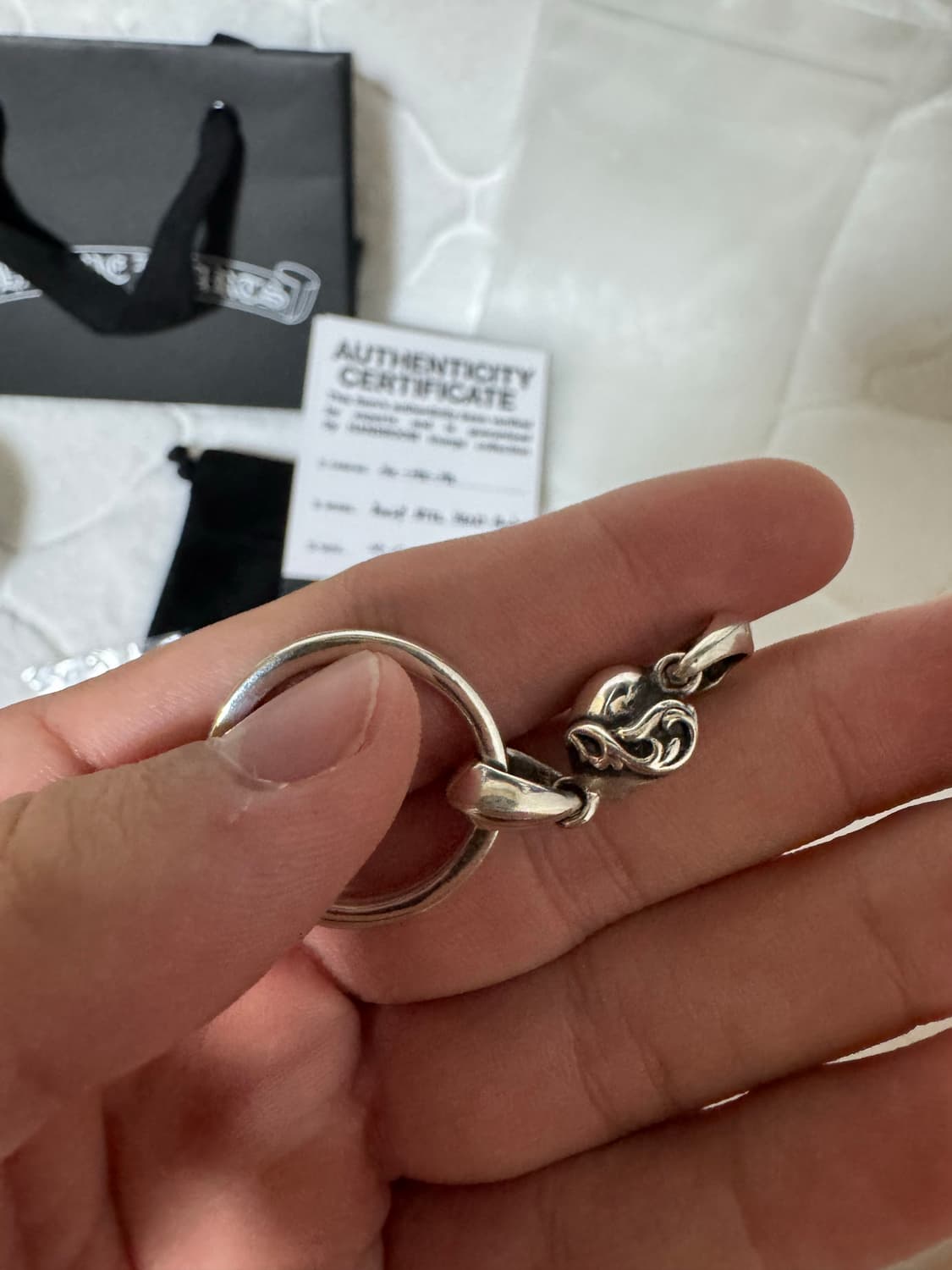 크롬하츠 EWLP NTFL 하트 팬던트 상품이미지5