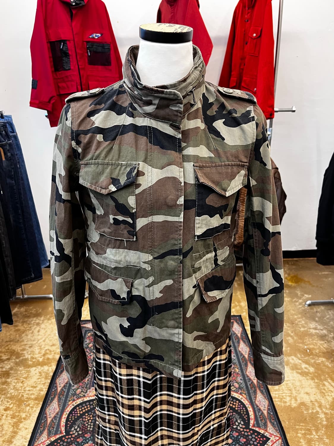 Apart By Lowrys 카모플라주 M-65 필드 자켓 상품이미지2