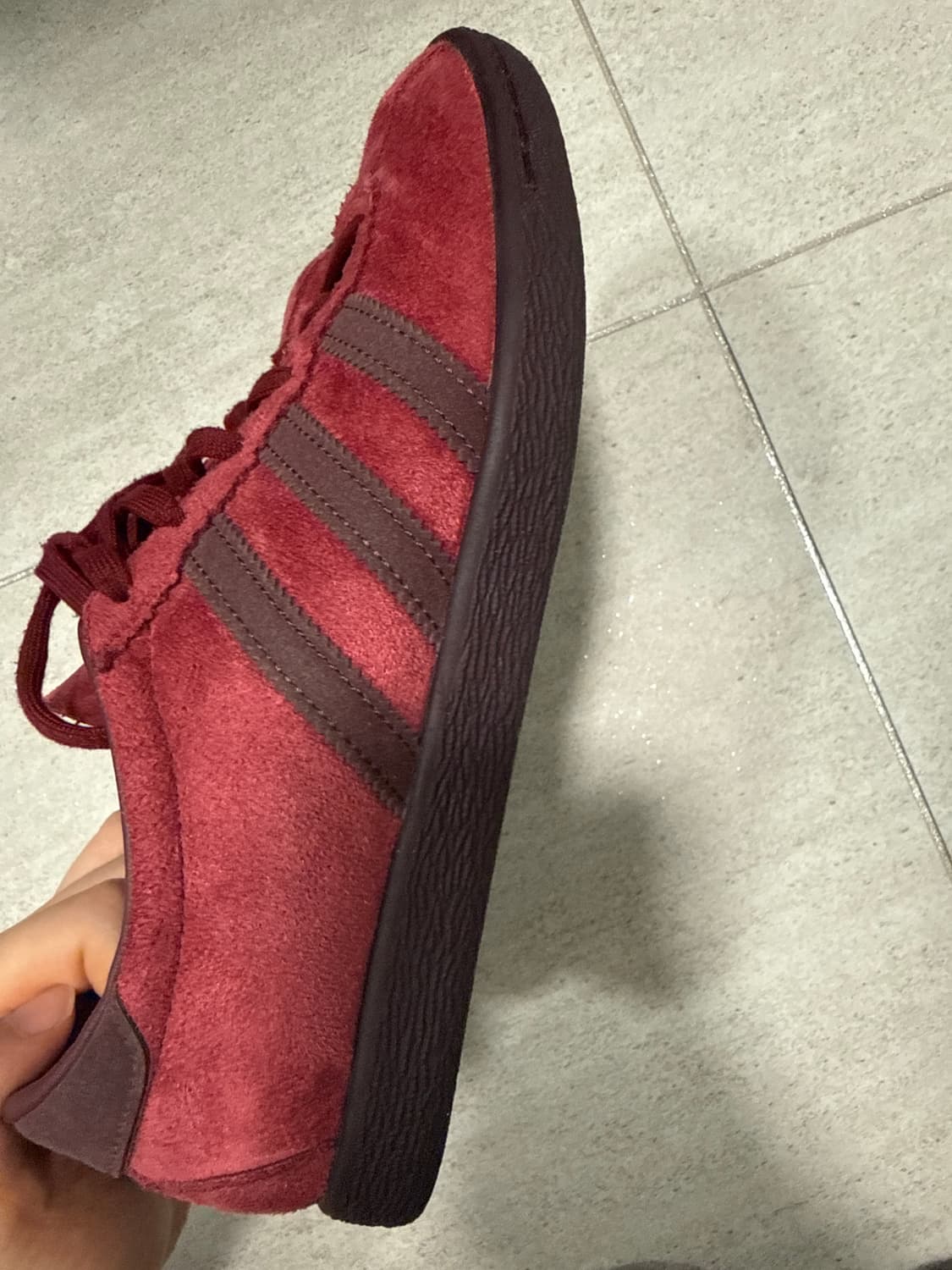 아디다스 토바코 버건디 235  상품이미지3