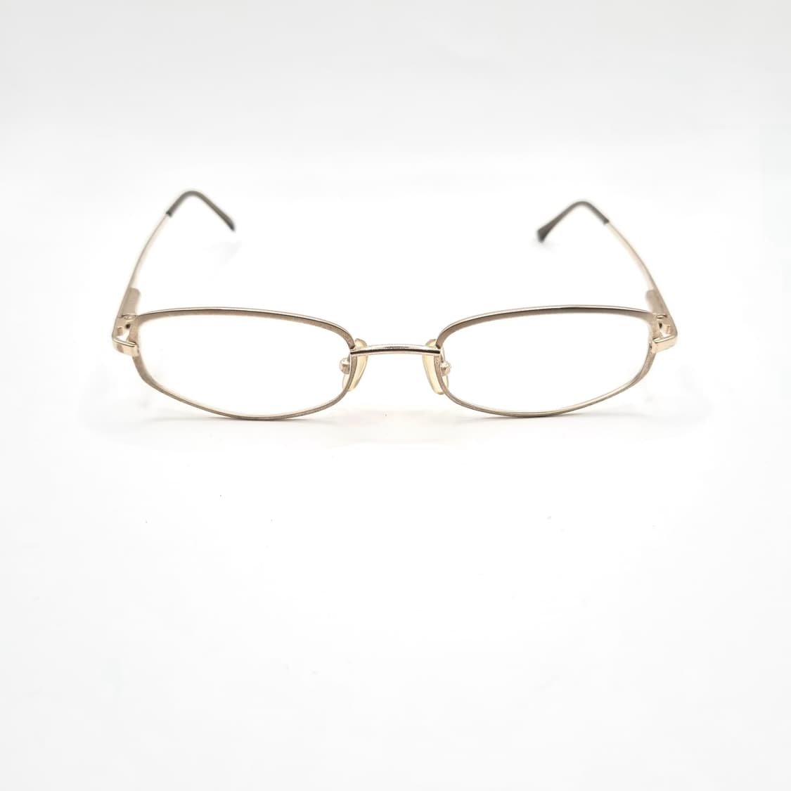 진열상품  긱시크 라운드 사각 무광골드 359 상품이미지2