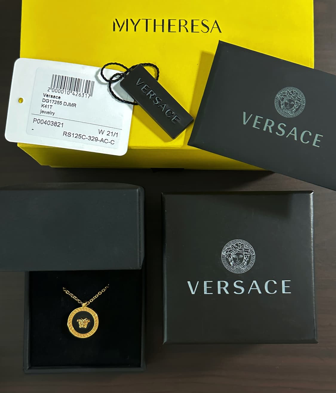 베르사체 메두사 목걸이 (남녀공용) 상품이미지3