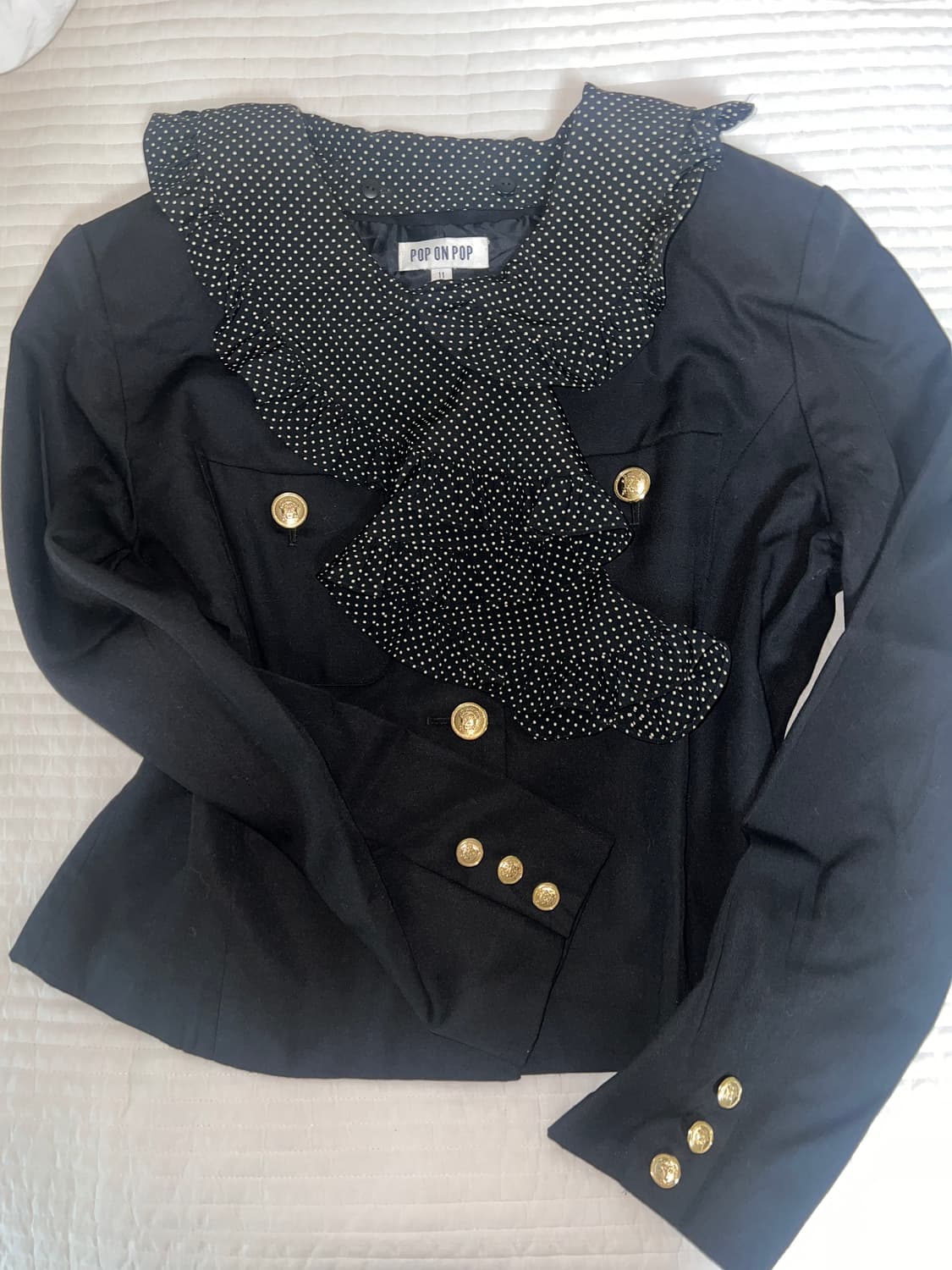 도트 금장단추 자켓 일본 dot jacket 상품이미지1