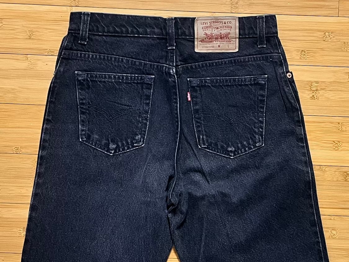 리바이스 13550-0260 블랙진 W L 상품이미지4