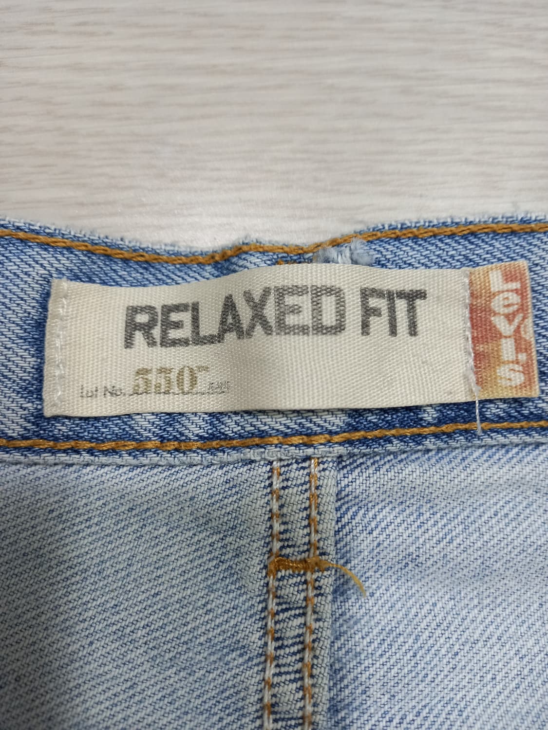 34 07's 리바이스550 Mexico 리페어진 연청 34-551 상품이미지7