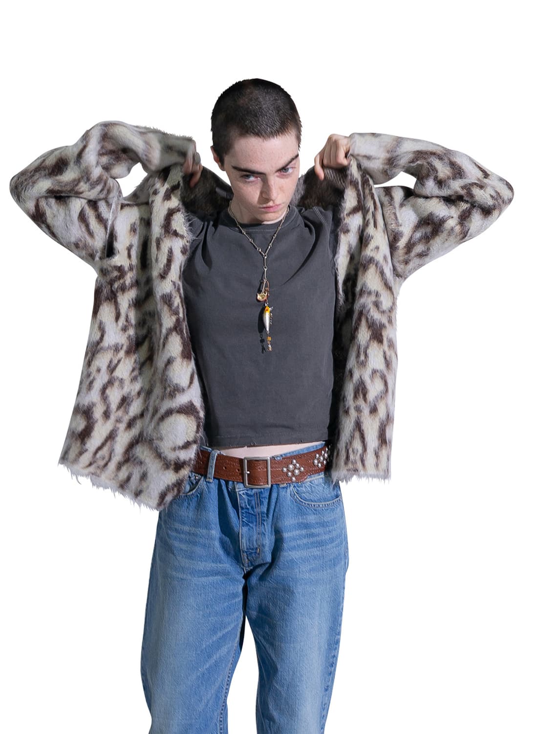 (새상품) perverze 퍼버즈 가디건  상품이미지1