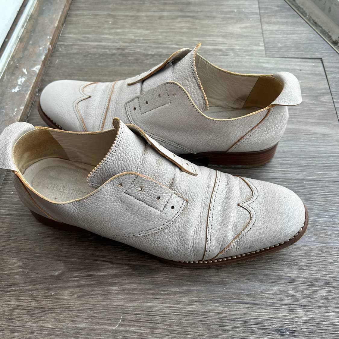 Jil Sander 밴딩 더비 슈즈 상품이미지1