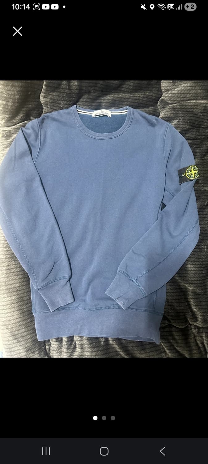 스톤아일랜드 맨투맨 L 블루 상품이미지1