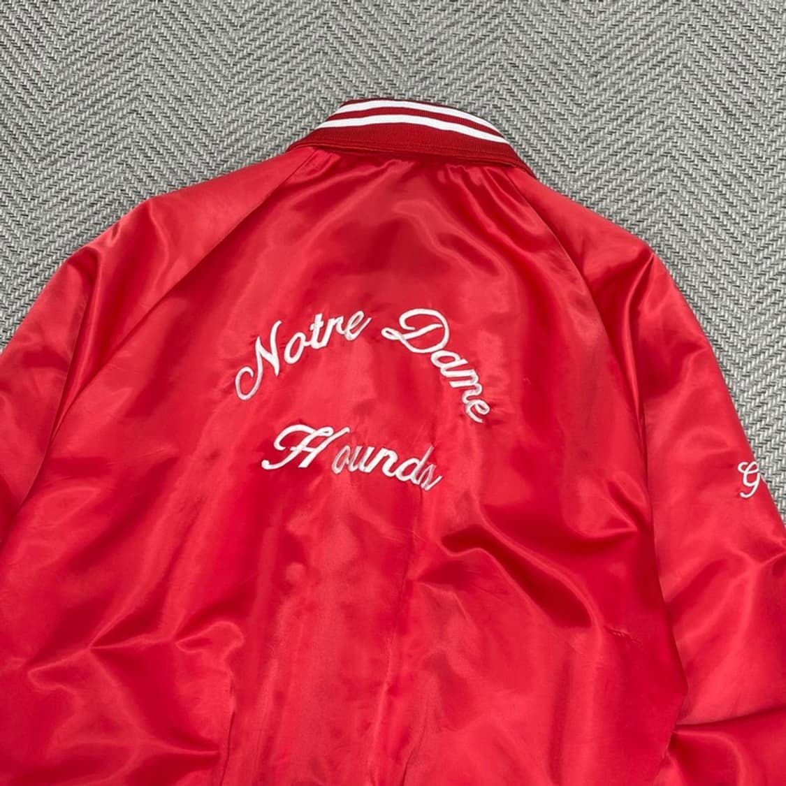 노트르담 자수 새틴 바시티 v1265 상품이미지4