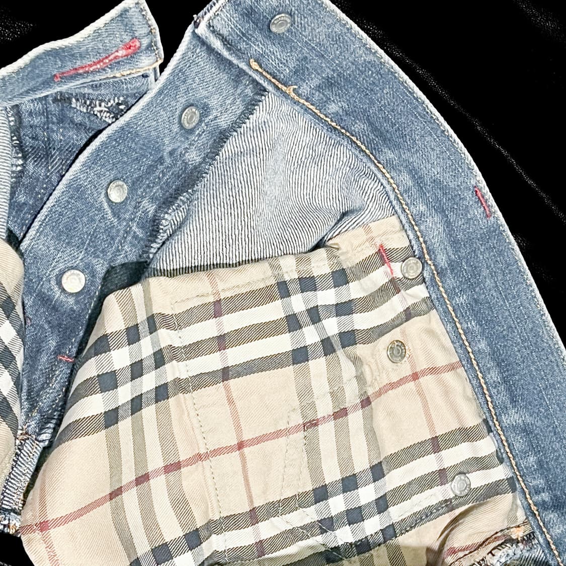 버버리 블랙라벨 청바지 중청 상품이미지5
