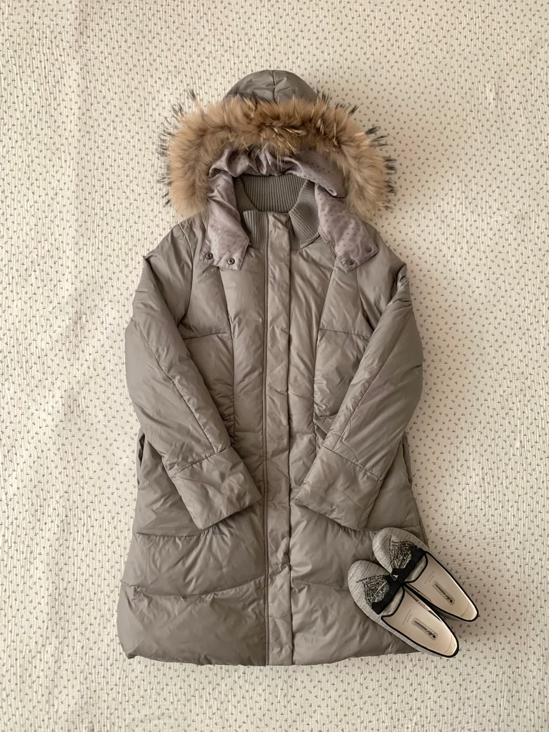 grove 오리털 도트 벌룬 패딩 상품이미지4