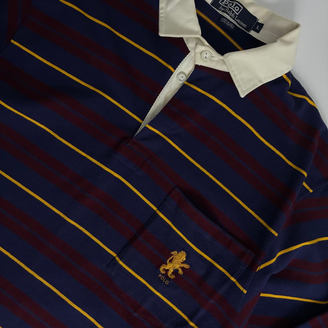 Polo 폴로 랄프로렌 포켓polo 라이온 럭비티 상품이미지3
