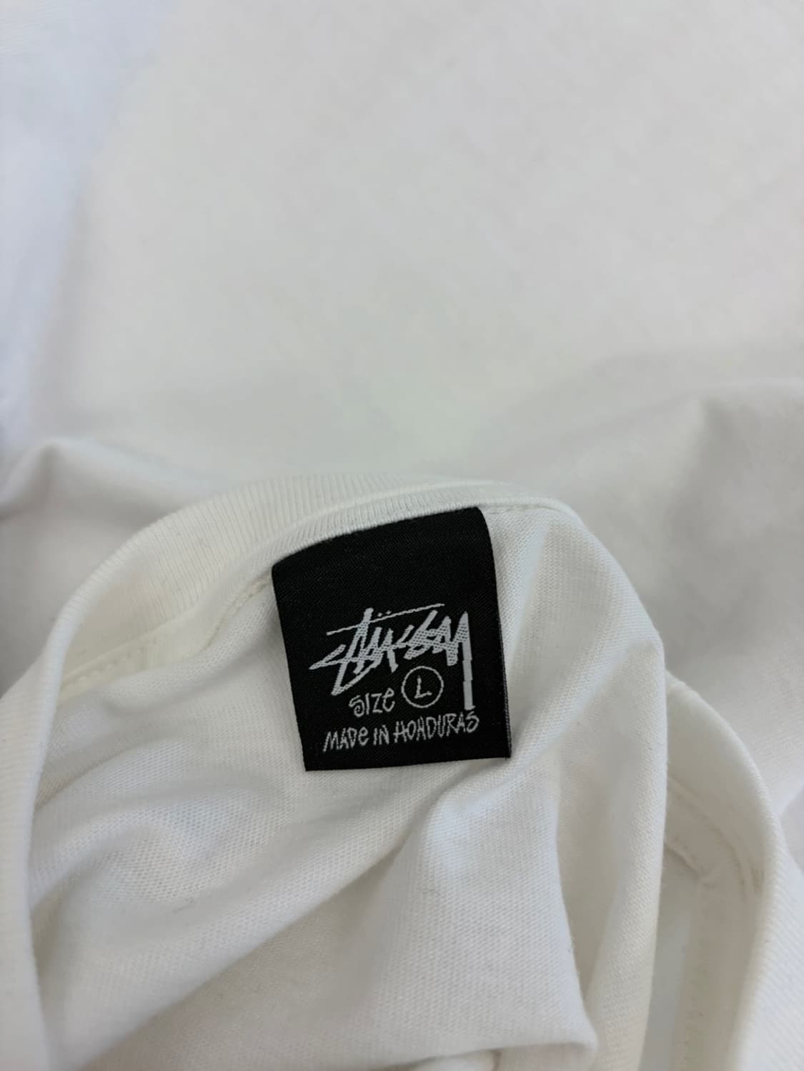 스투시 롱슬리브 긴팔티셔츠 화이트 (L) 상품이미지9