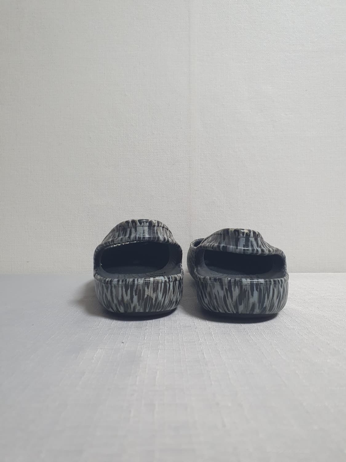 240mm 크록스 올리비아 샌들 레오파드 슬링백 플랫슈즈 W7 상품이미지3