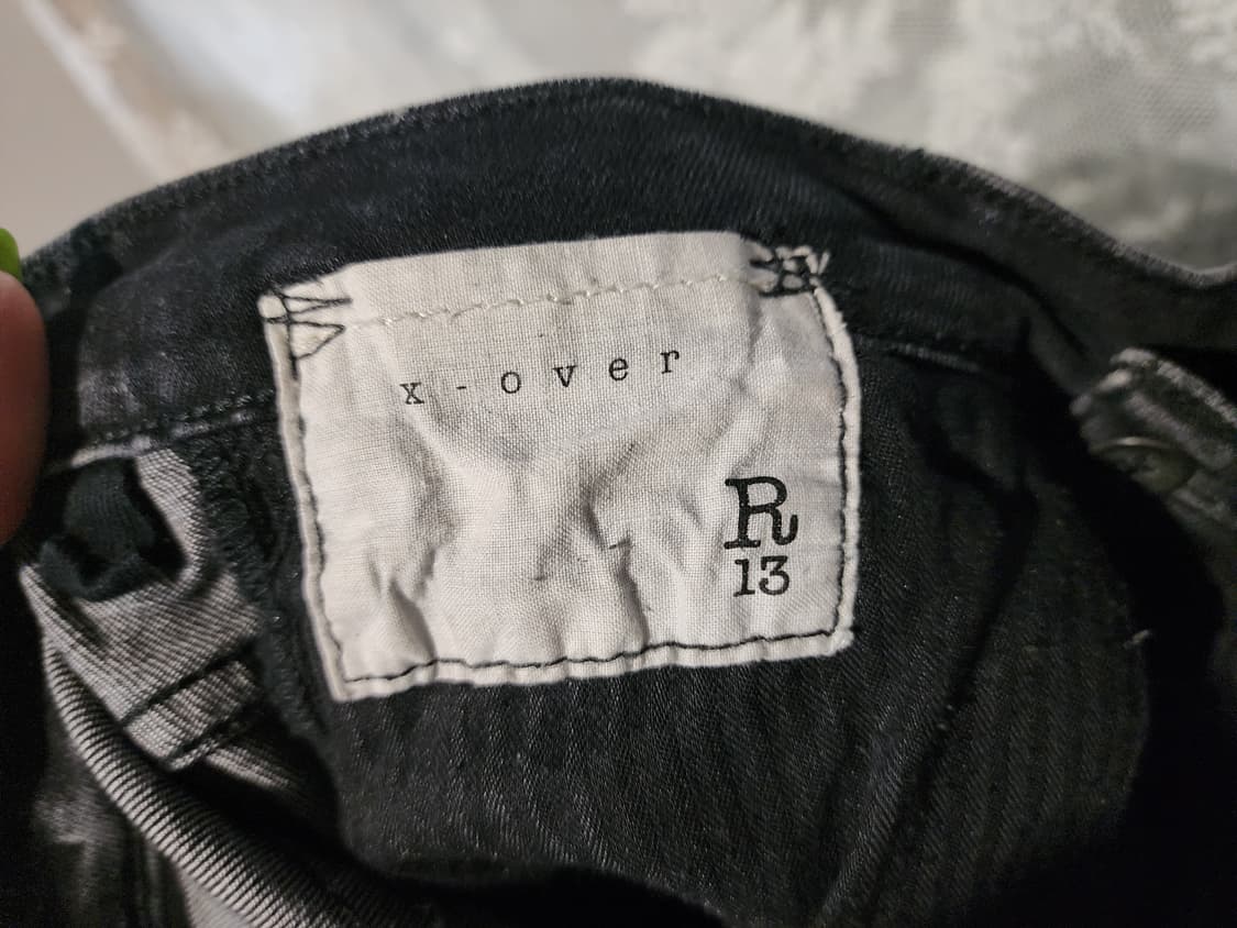 R13블랙 팬츠 상품이미지8