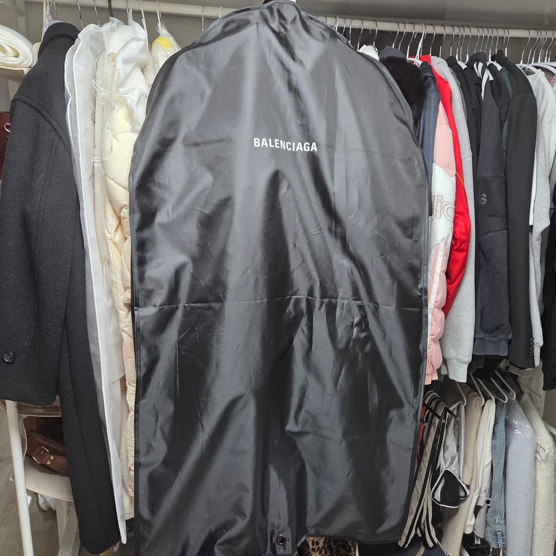 발렌시아가 아노락 블랙 46 상품이미지6