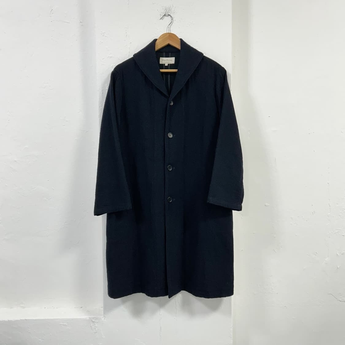 블라스 블럼 네이비 싱글 코트  상품이미지1