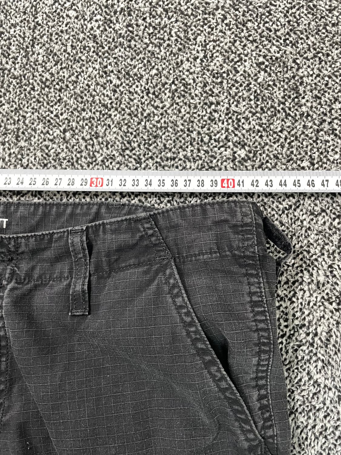 빈티지9. 칼하트 윕 WIP 에비에이션 카고 팬츠 워크팬츠 차콜그레이 상품이미지4