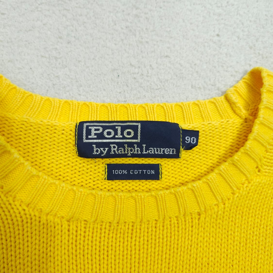 90s 폴로 랄프 로렌 코튼 니트 90 상품이미지4