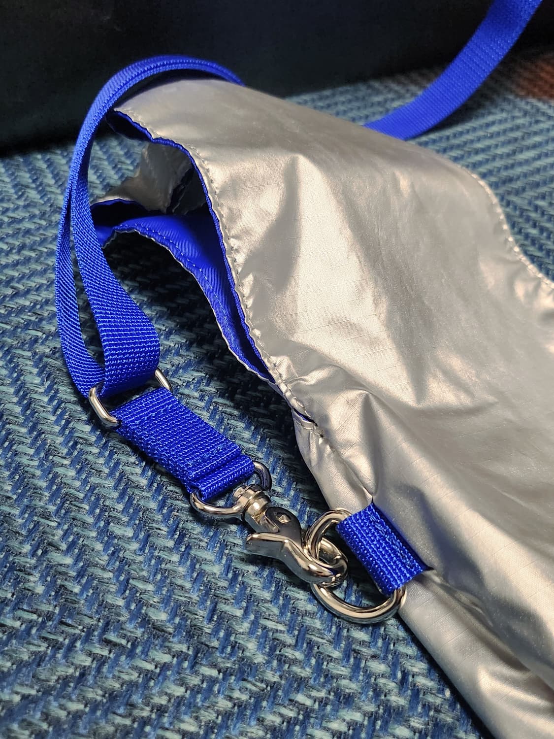 (새상품) 포터 그로서리백 실버 부산 한정판 상품이미지8