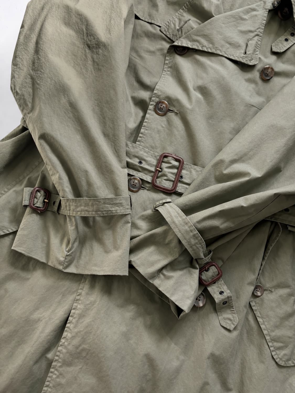 90s 폴로 랄프로렌 클래식 트렌치 코트 XL 상품이미지3