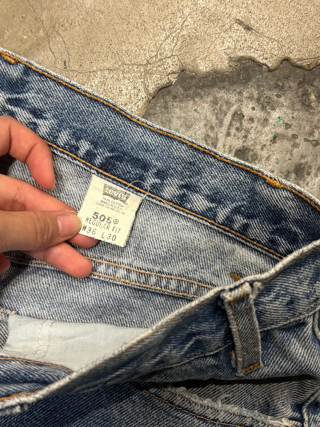 90's MADE IN USA 🇺🇸 리바이스 505  상품이미지10